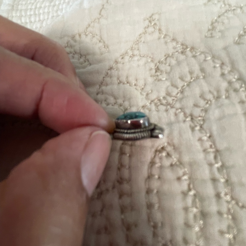 Turquoise Dainty Pendant - Picture 8 of 8